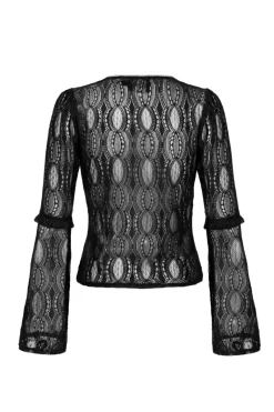 Hell Bunny Rhea Top Black