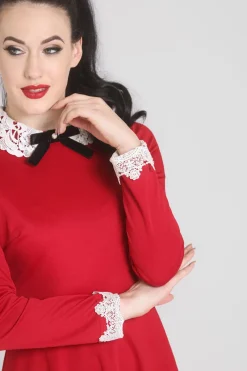 Hell Bunny Ricci Dress Red