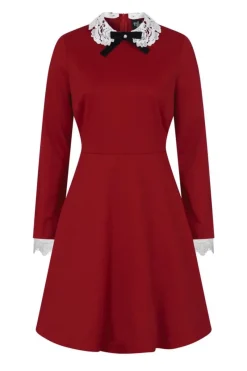 Hell Bunny Ricci Dress Red