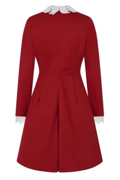 Hell Bunny Ricci Dress Red