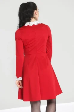 Hell Bunny Ricci Dress Red