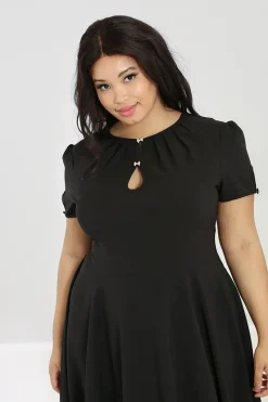 Hell Bunny Riley Dress Black Outlet