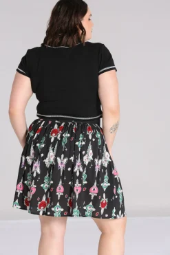 Hell Bunny Roesia Top Black