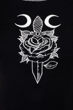 Hell Bunny Roesia Top Black