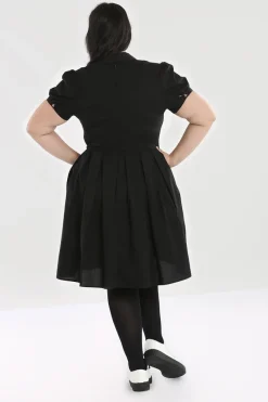 Hell Bunny Samara Dress Black Clearance