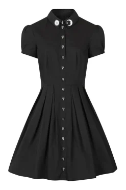 Hell Bunny Samara Dress Black Clearance