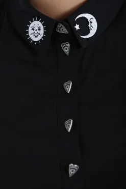 Hell Bunny Samara Dress Black Clearance