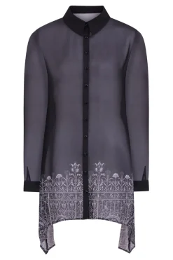 Hell Bunny Secret Gate Tunic Black Outlet