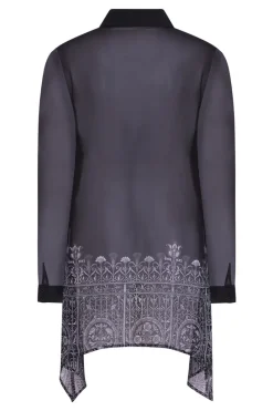 Hell Bunny Secret Gate Tunic Black Outlet