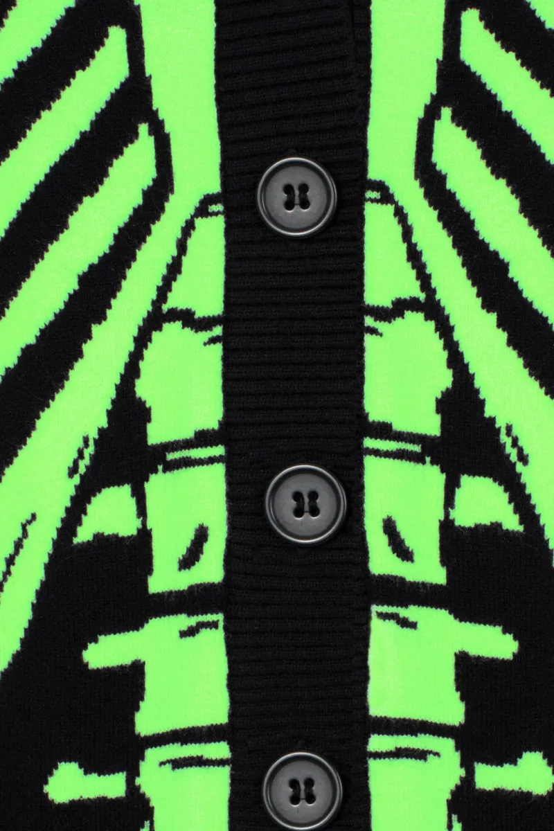 Hell Bunny Skeleton Cardigan New