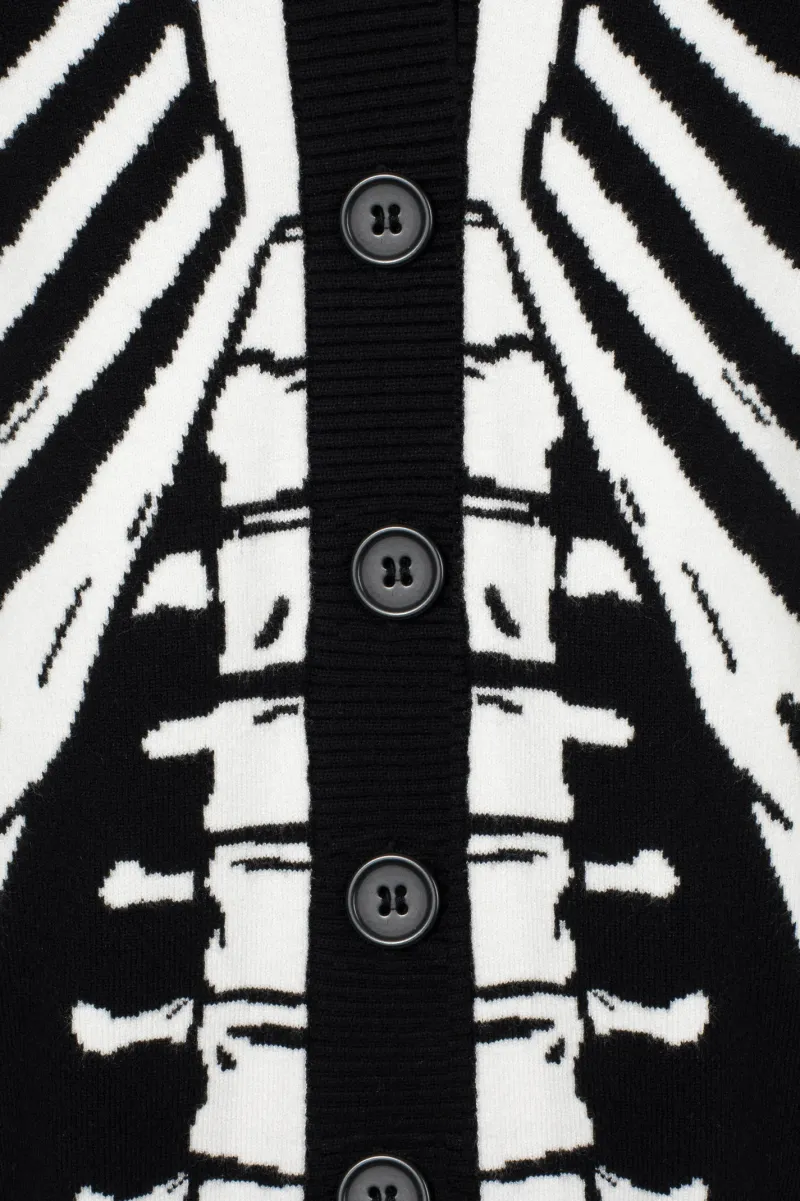 Hell Bunny Skeleton Cardigan New