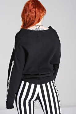 Hell Bunny Skeleton Cardigan New