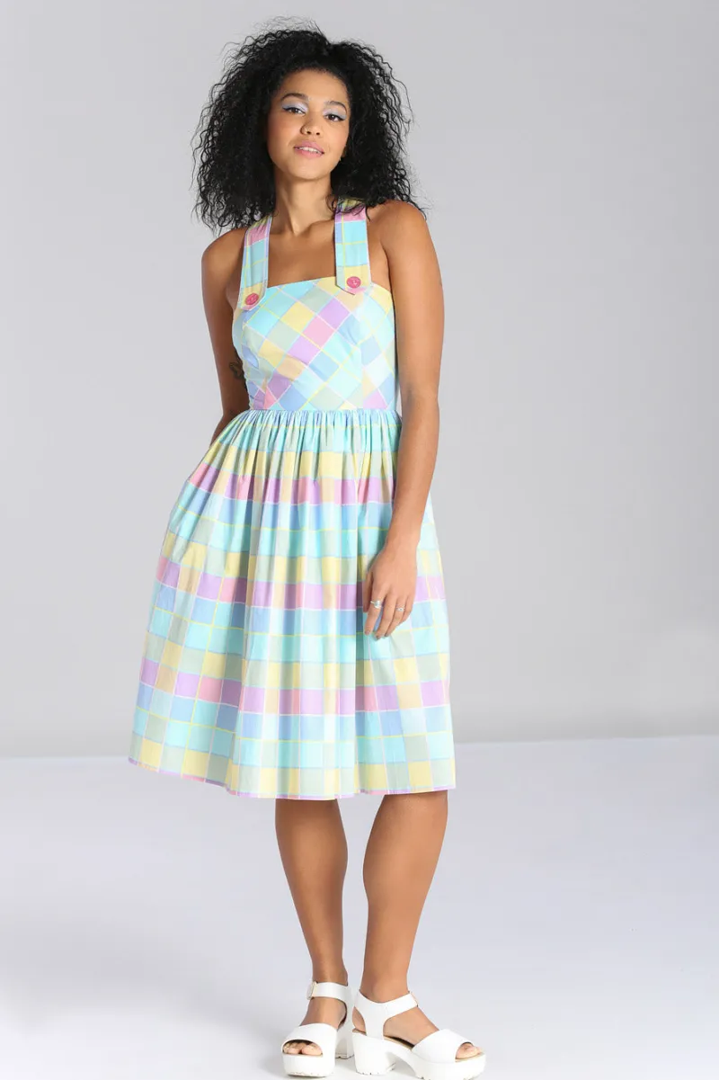 Hell Bunny Skye Midi Dress Multi Outlet