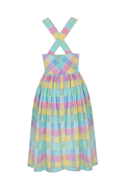 Hell Bunny Skye Midi Dress Multi Outlet