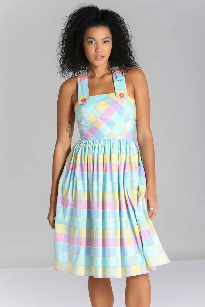 Hell Bunny Skye Midi Dress Multi Outlet