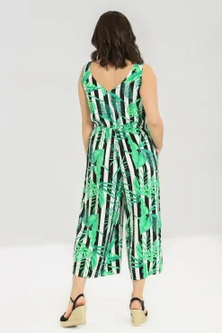 Hell Bunny Solana Jumpsuit Black Hot