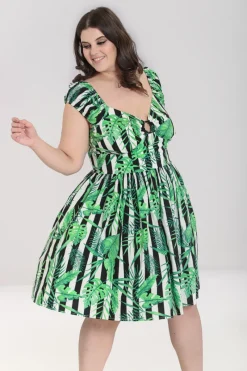 Hell Bunny Solana Mid Dress Black