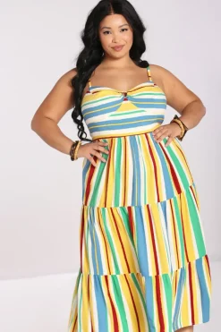 Hell Bunny Solange Dress MultiColour Online