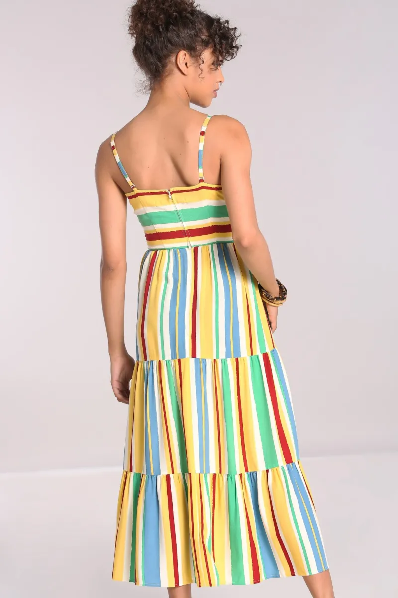 Hell Bunny Solange Dress MultiColour Online