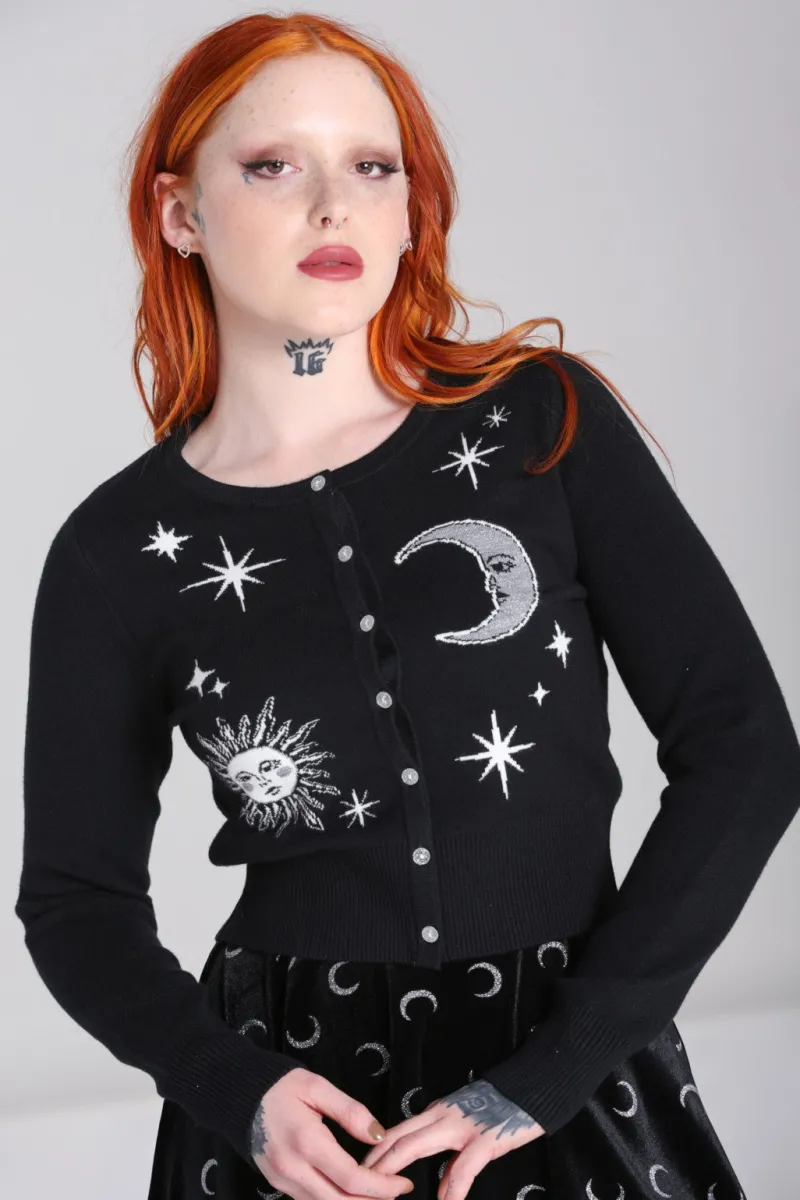 Hell Bunny Solaris Cardigan Black Sale