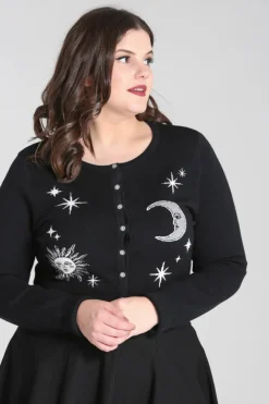 Hell Bunny Solaris Cardigan Black Sale