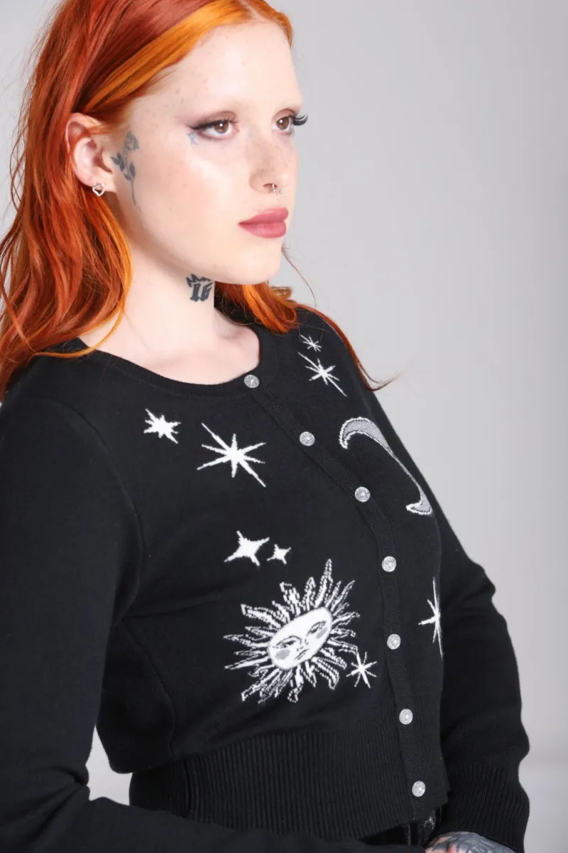 Hell Bunny Solaris Cardigan Black Sale