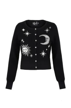 Hell Bunny Solaris Cardigan Black Sale