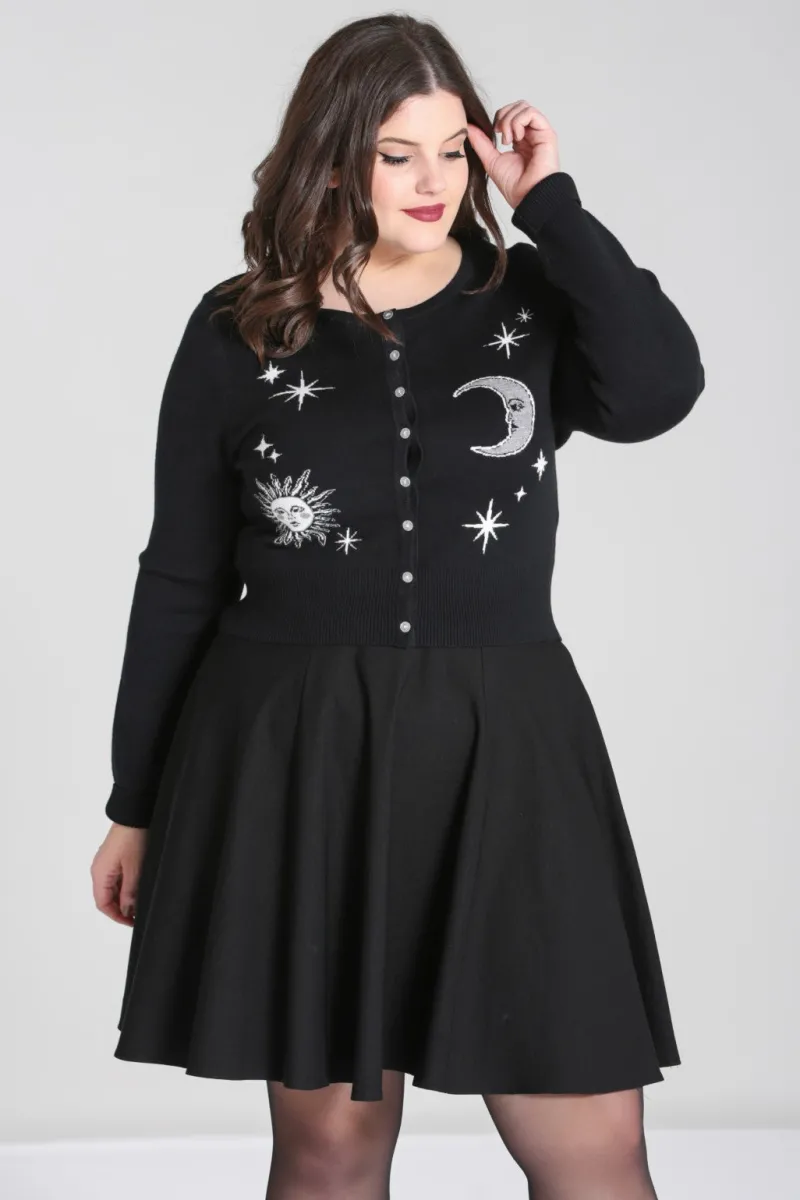 Hell Bunny Solaris Cardigan Black Sale