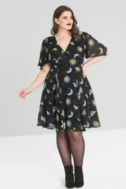 Hell Bunny Solaris Dress Black