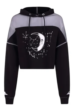 Hell Bunny Solaris Hoodie Black