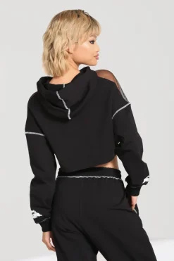 Hell Bunny Solaris Hoodie Black