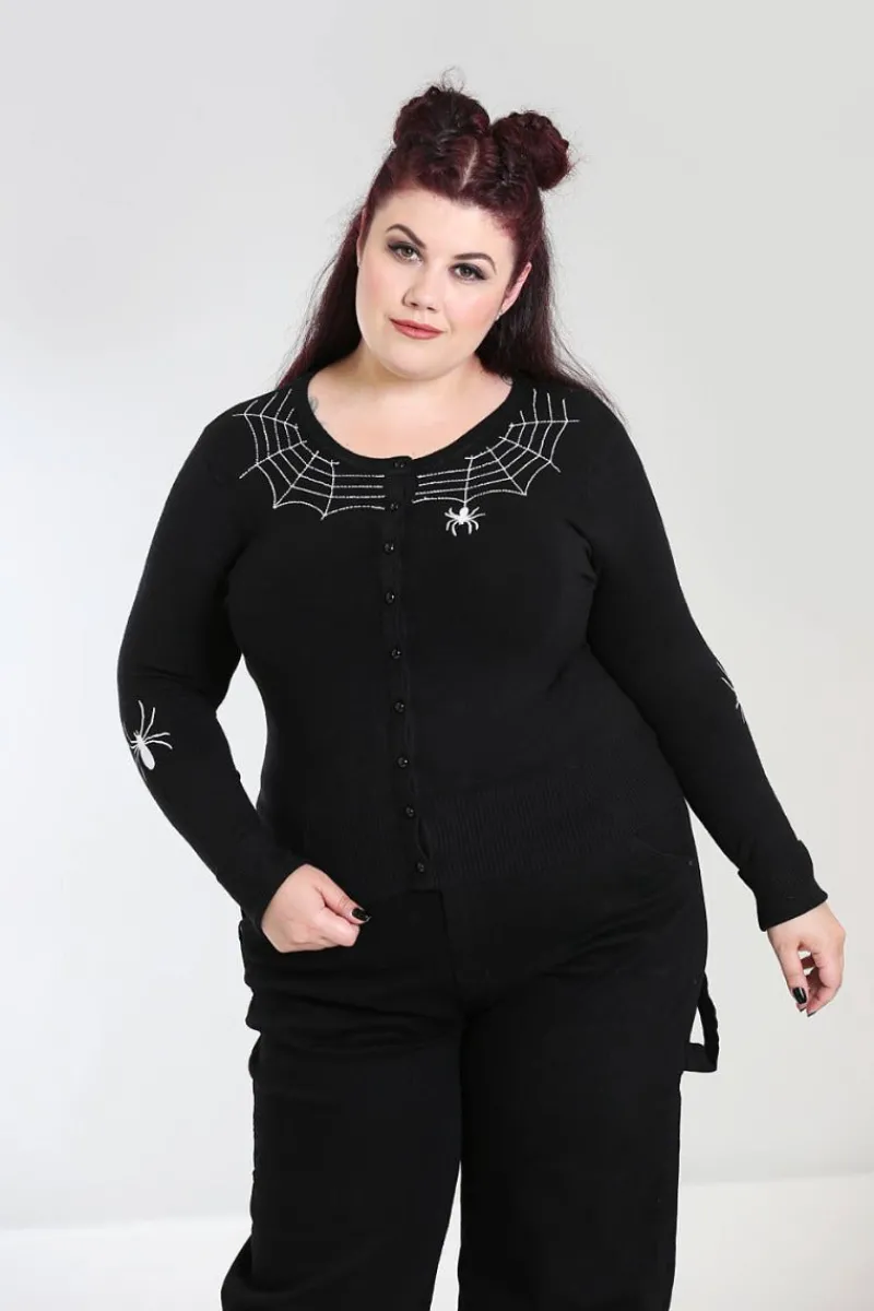 Hell Bunny Spider Cardigan Clearance