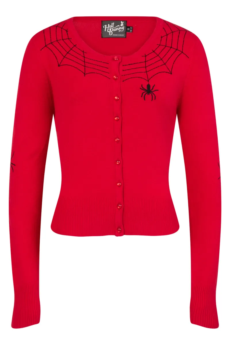 Hell Bunny Spider Cardigan Clearance