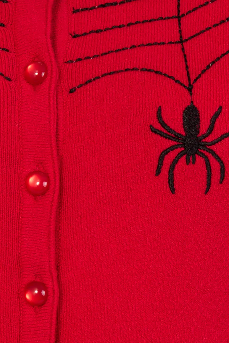 Hell Bunny Spider Cardigan Clearance