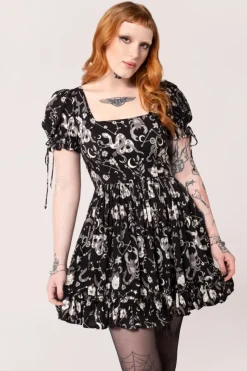 Hell Bunny Star Sign Mini Dress Black Online