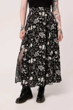 Hell Bunny Star Sign Skirt Black Online