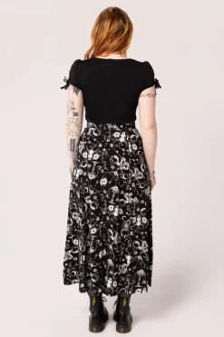 Hell Bunny Star Sign Skirt Black Online