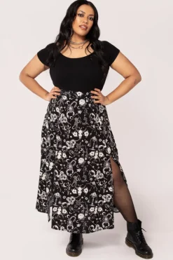 Hell Bunny Star Sign Skirt Black Online
