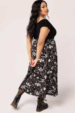 Hell Bunny Star Sign Skirt Black Online