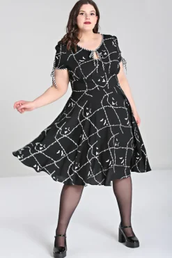 Hell Bunny Stitches Midi Dress Sale