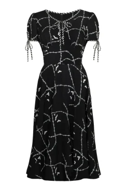 Hell Bunny Stitches Midi Dress Sale