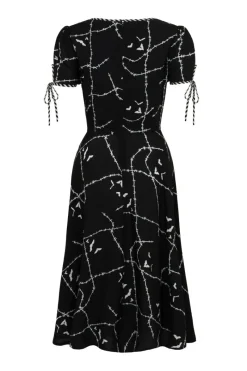 Hell Bunny Stitches Midi Dress Sale