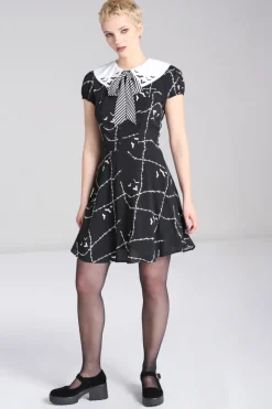 Hell Bunny Stitches Mini Dress Hot