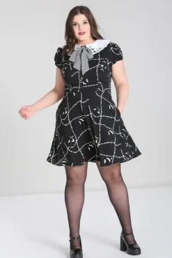 Hell Bunny Stitches Mini Dress Hot