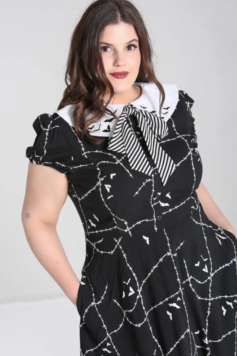 Hell Bunny Stitches Mini Dress Hot