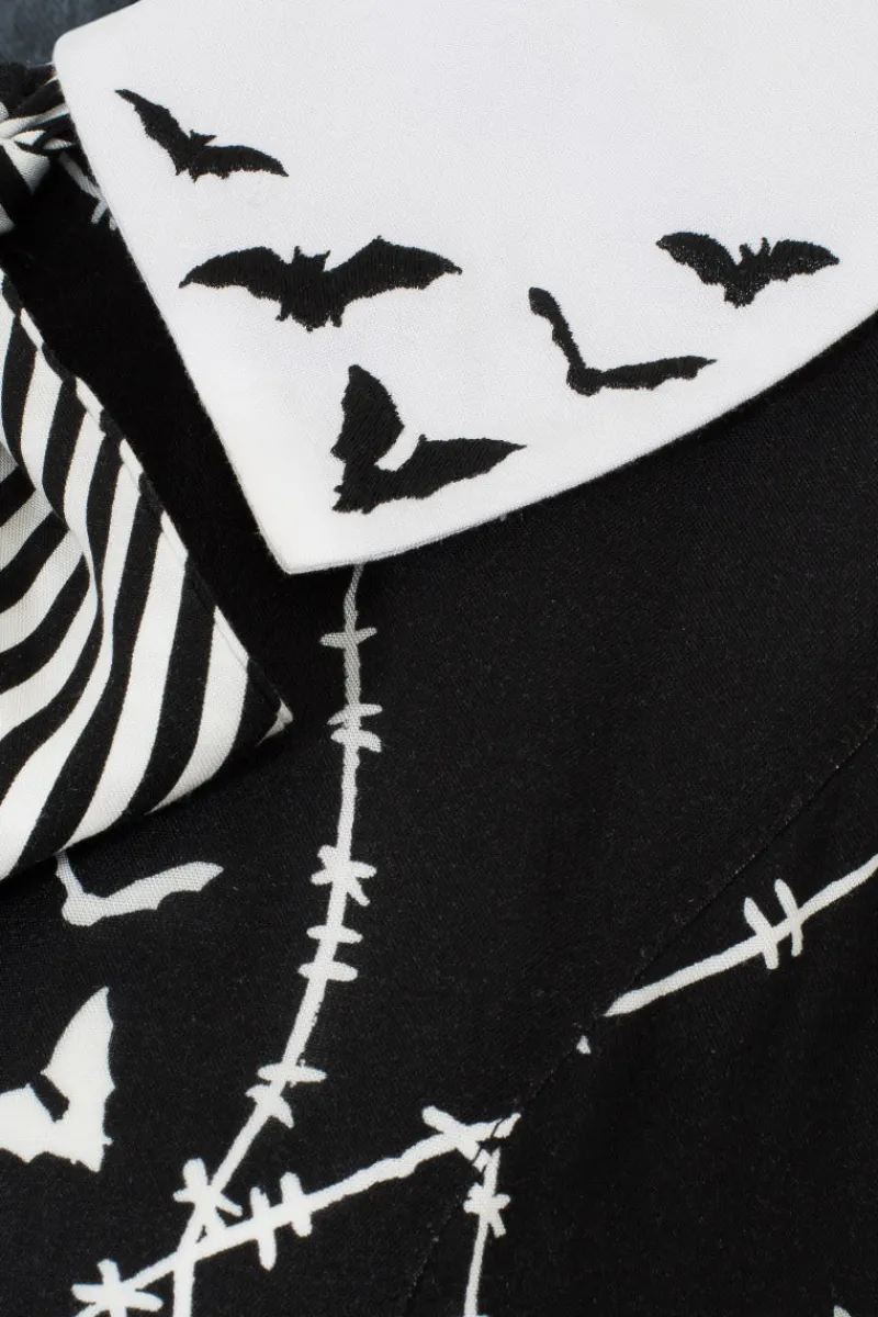 Hell Bunny Stitches Mini Dress Hot