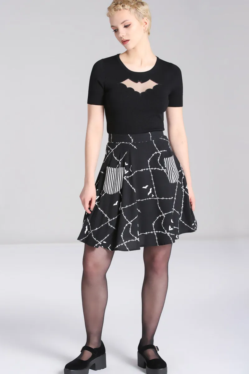 Hell Bunny Stitches Skirt Outlet