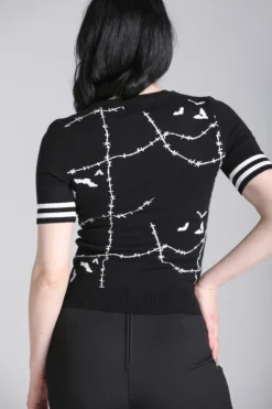 Hell Bunny Stitches Top Clearance