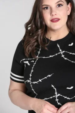 Hell Bunny Stitches Top Clearance