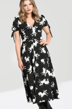 Hell Bunny Sullivan Maxi Dress Black Online